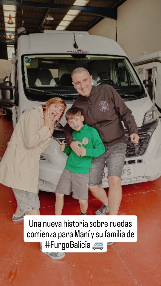 Para renovar flota...y seguir creciendo hacemos realidad el sueño de Mani y su familia miembros de #furgogalicia.
👉 “Tu primera camper de verdad… y nosotros felices de formar parte de esa aventura 😎🚐”
Muchos kilómetros amigos 🤘 enjoy ❣️
#amodocampers
#ventaautocaravanas
#acoruña
#rollerteam
@mani_calaza
@furgogalicia