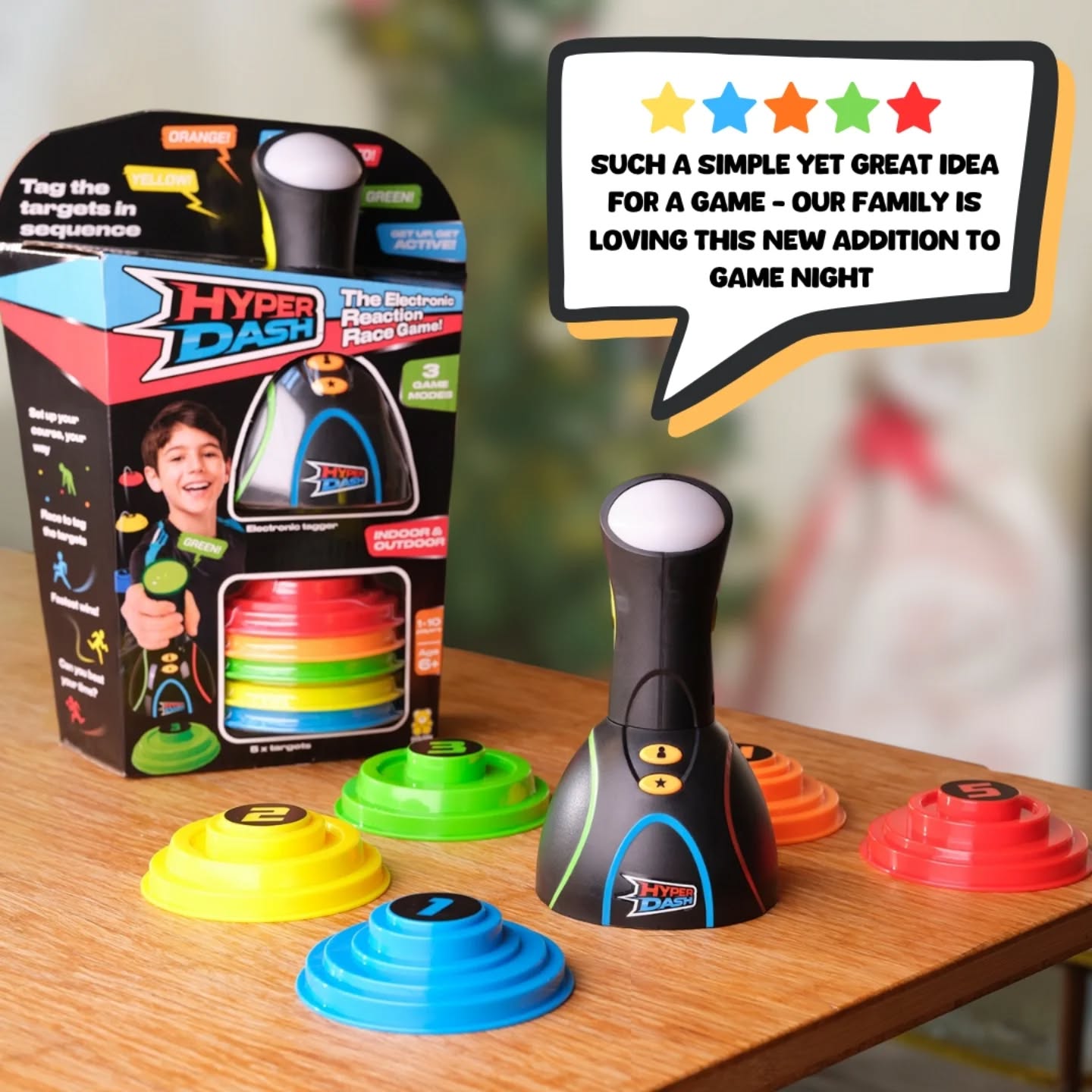Let me tell you a secret...
Hyper Dash really is the BEST game to play on Christmas day?
Will you be unwrapping yours this year? ✨
#hyperdash #bearfacedgames #christmasgame